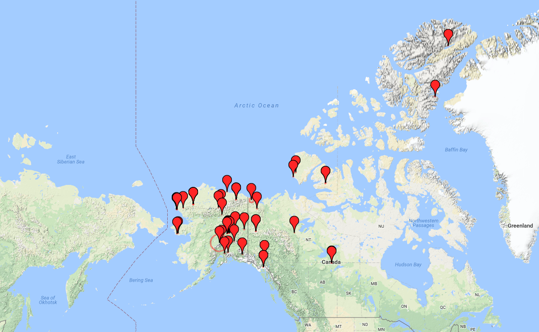 collection locations for KWP-C13855-17