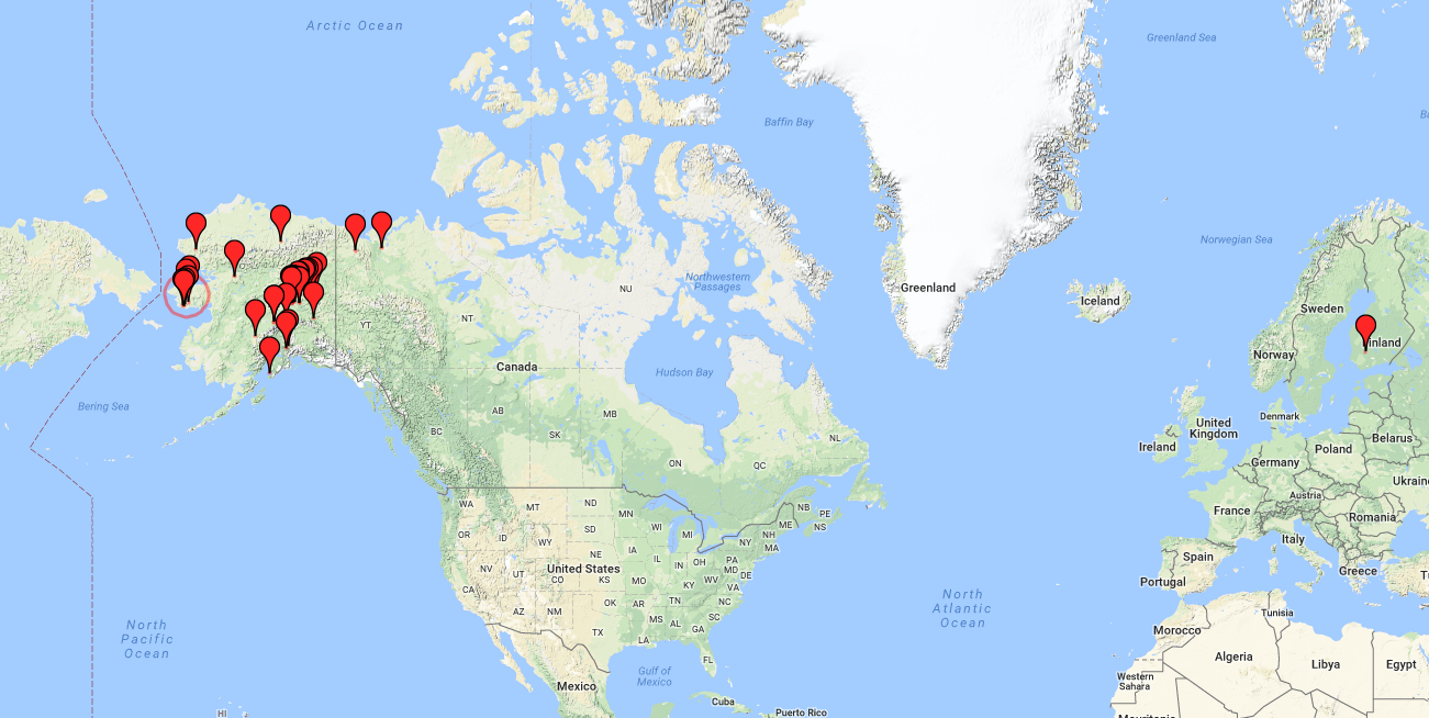 collection locations for KWP-C13855-22