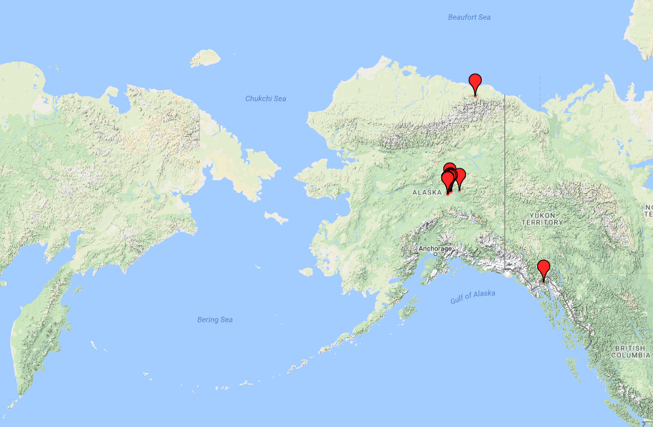 collection locations for KWP-C13859-06