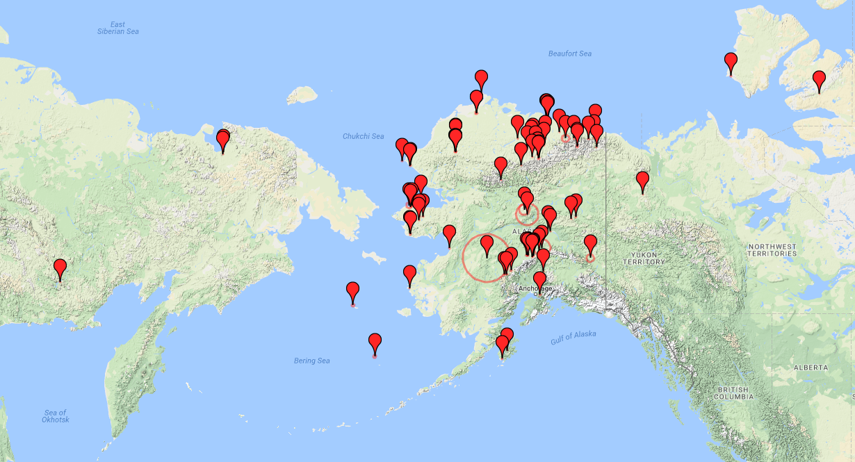 collection locations for KWP-C13861-08